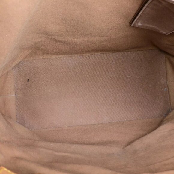 LOUIS VUITTON Cabas Mezzo Shoulder Bag Monogram Leather Brown - Picture 16 of 16